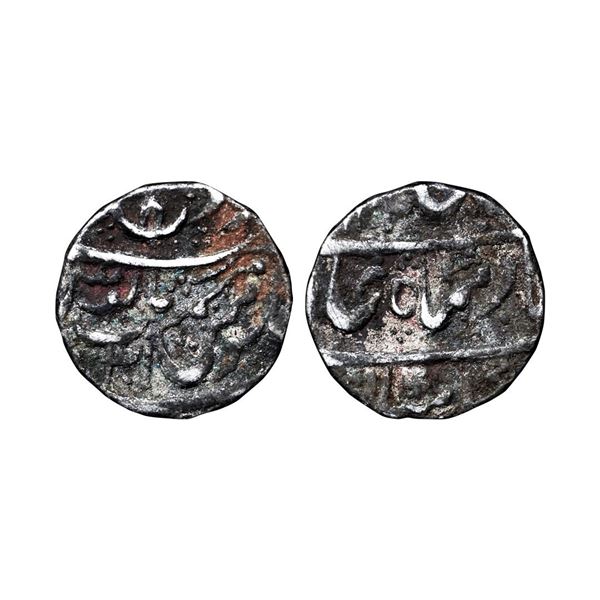 Jodhpur State, INO Shah Alam II (AH 1174-1221, 1759-1806 AD), Silver Rupee, 11.26 gms,