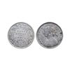 Image 1 : Victoria Empress, Silver ½ Rupee, 1899, Calcutta Mint, very fine, scarce.