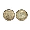 George V King, Silver Two Annas, 1913