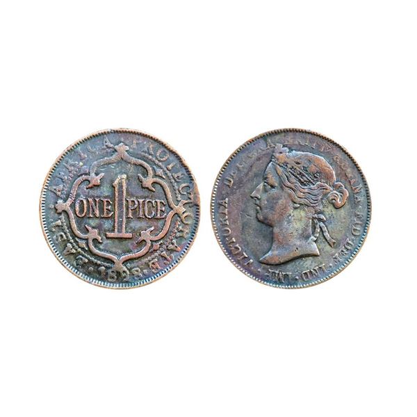 British East Africa, Victoria, 1898, Copper Pice, 6.47 gms,