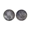 Image 1 : Saudi Arabia, Abd al Aziz, Silver ½ Riyal, 5.69 gms,