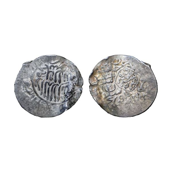 Shayabanids, Kuchkunji (AH 916-937,1510-1531 AD), Silver Shahrukhi, 5.15 gms, Shermard Herat, very f