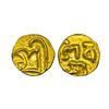 Nepal, Shiva Simha, Malla Dynasty (1578-1619 AD), Gold Mashaka, 0.90 gms,