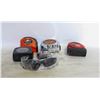 Image 1 : TAPE MEASURES AND SAFETY GLASSES