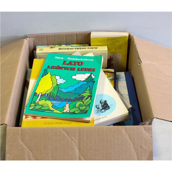 POLISH LANGUAGE KIDS BOOKS