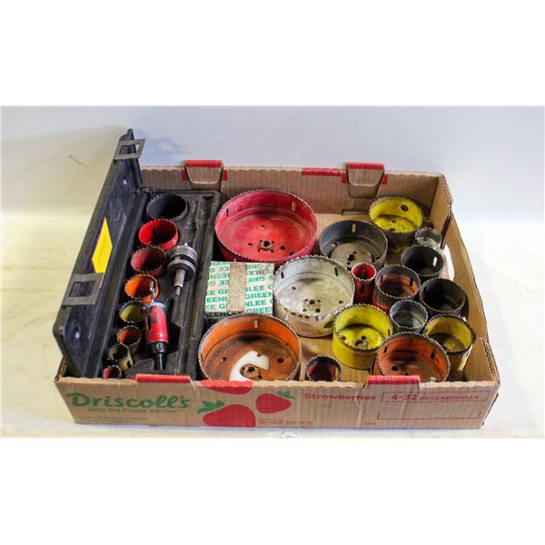 FLAT OF HOLE SAWS