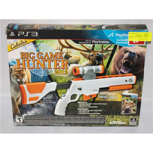 CABELA'S BIG GAME HUNTER 2012 FOR PS3