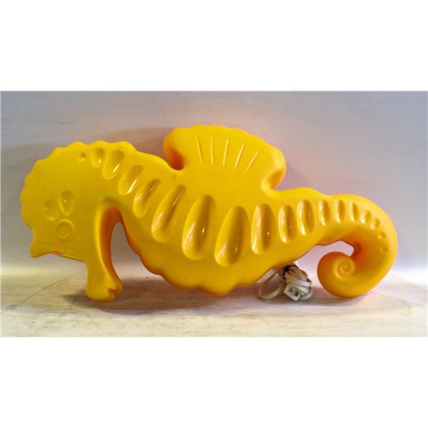 KIDS SEAHORSE WALL MOUNT NIGHT LIGHT