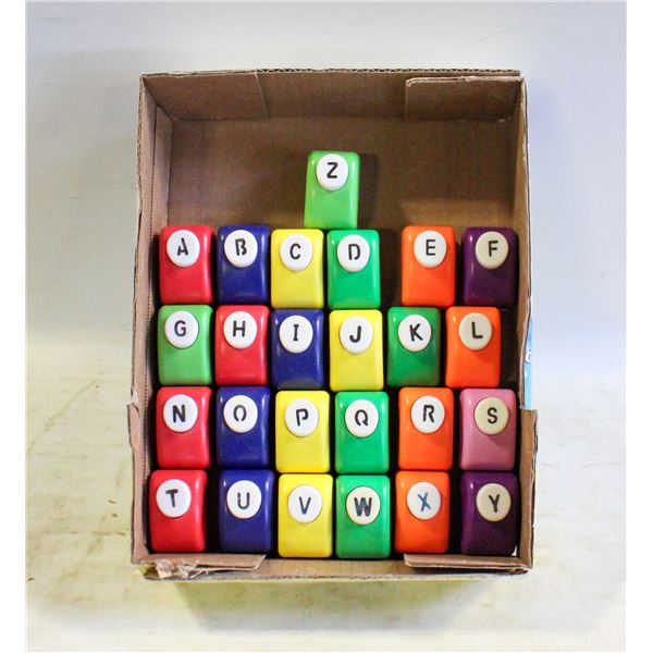 ALPHABET PAPER PUNCH SET