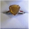 Image 1 : NEW STERLING SILVER RING W/TIGERS EYE SZ 7