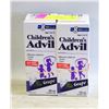Image 1 : (2) NEW SEALED CHILDRENS ADVIL DYE FREE