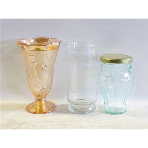 GOLDTONED ANTIQUE VASE & MORE