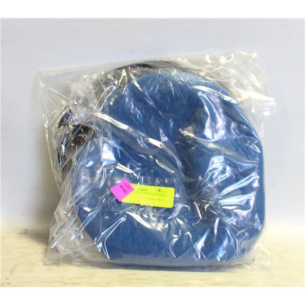 UN BLUE BERET WITH CAP BADGE & US ARMY