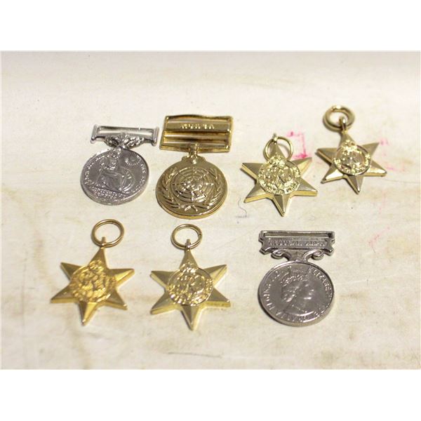 MINATURE CANADIAN MILITARY MEDALS