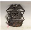 Image 1 : VINTAGE SERGEANT 737 RETIRED POLICE BADGE
