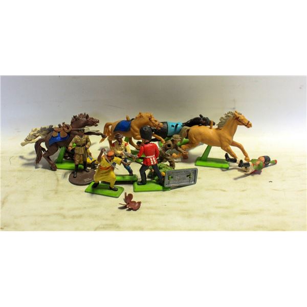 VINTAGE 70’S DEETAIL TOY SOLDIERS