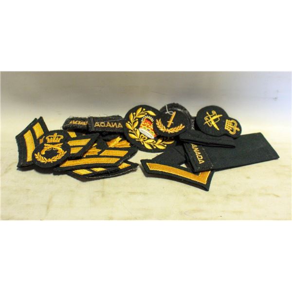 CANADIAN MILITARY BADGE LOT