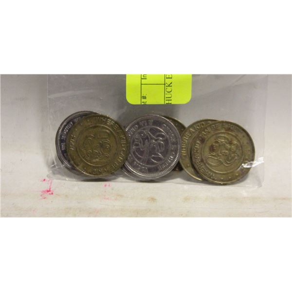 CHUCK E. CHEESE TOKENS