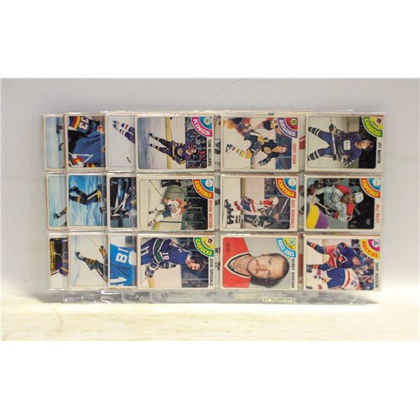1978 O-PEE-CHEE VINTAGE 72 CARD LOT