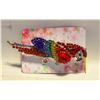 Image 1 : XL BOLD MACAW PARROT BROOCH FILLED WITH