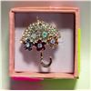 Image 1 : UMBRELLA WHIMSICAL RHINESTONES FILLED