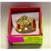 Image 1 : LADIES FASHION 3D BEE RHINESTONE RING WITH