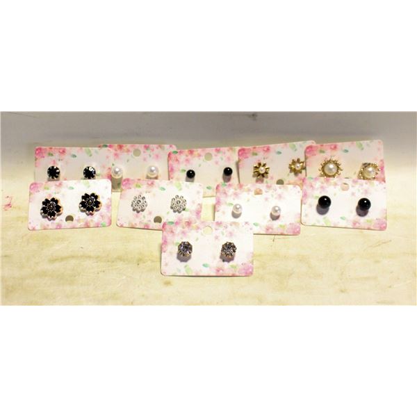 10 X PAIRS OF LADIES FASHION EARRING