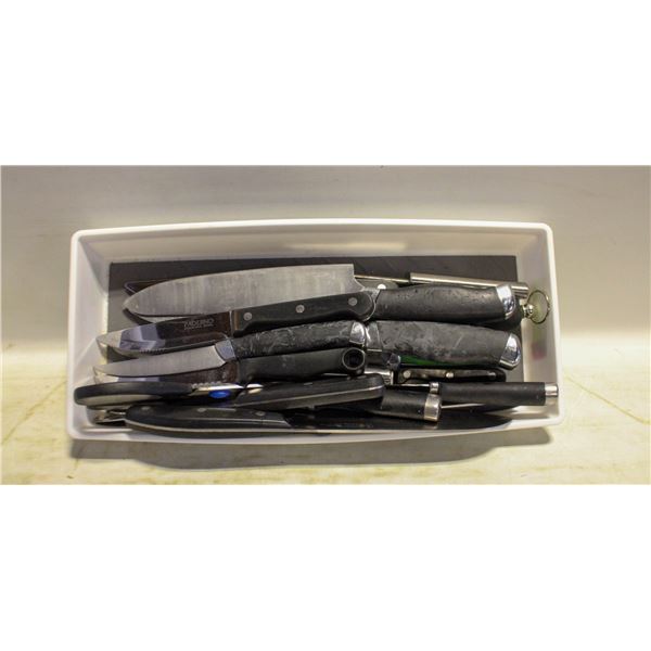 TUB OF KNIVES INC J.A. HENKELS/PADERNO ETC
