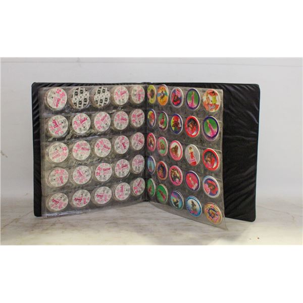 POGS IN COLLECTOR CAP ALBUM