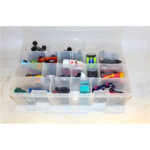 COLLECTOR CASE OF HOTWHEELS DIECAST CARS