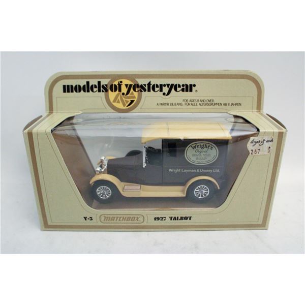 1927 TALBOT WRIGHT'S ORIGINAL COAL TAR SOAP Y-5