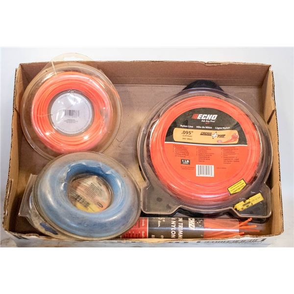 FLAT OF WEED WACKER STRING