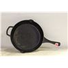 Image 1 : SEASONED 12" HEAVY CAST IRON FRYING PAN
