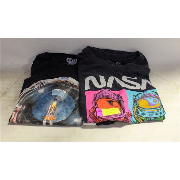 NASA T-SHIRTS 2 SIZE L