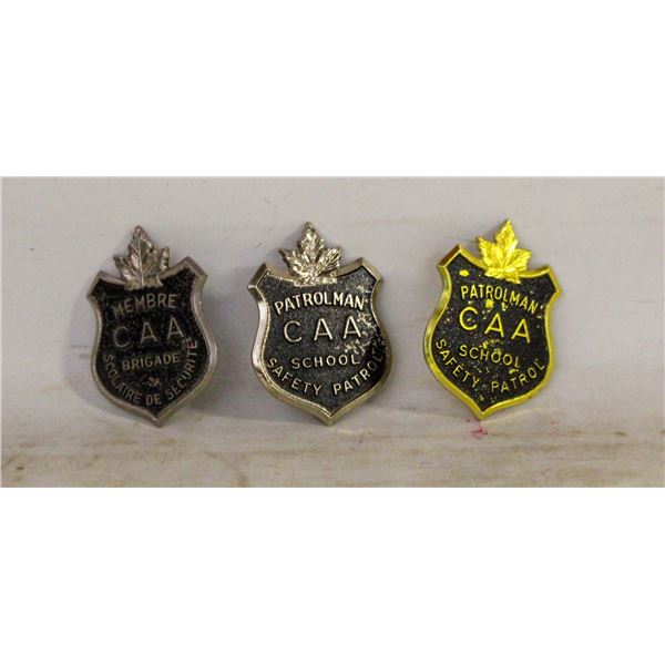 3 PATROLMAN CAA SCHOOL SAFETY PATROL