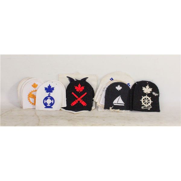 MILITARY TRADE PATCHES
