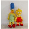 Image 1 : THE SIMPSONS 1990 RUBBER FACE CLOTH BODY