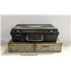 Image 1 : VINTAGE METAL CASE WITH FUEL INJECTOR