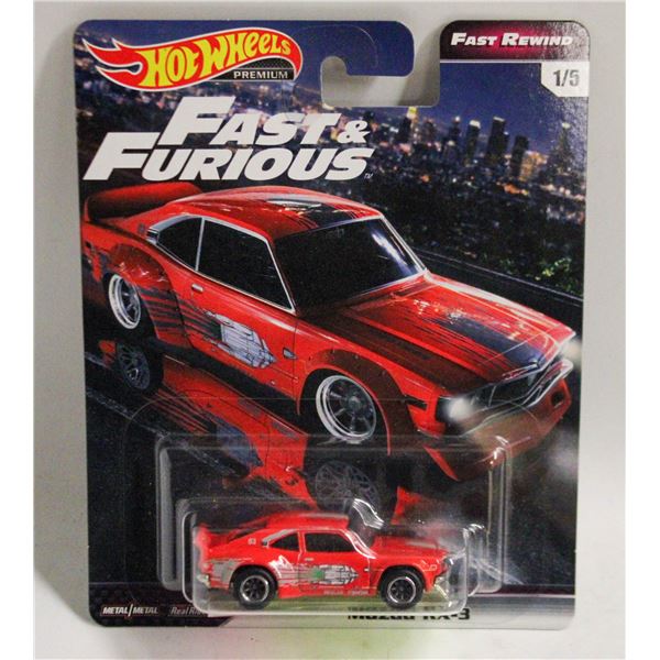 1:64 MAZDA RX3 FAST & FURIOUS DIECAST