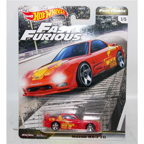1:64 MAZDA RX7 FAST & FURIOUS DIECAST