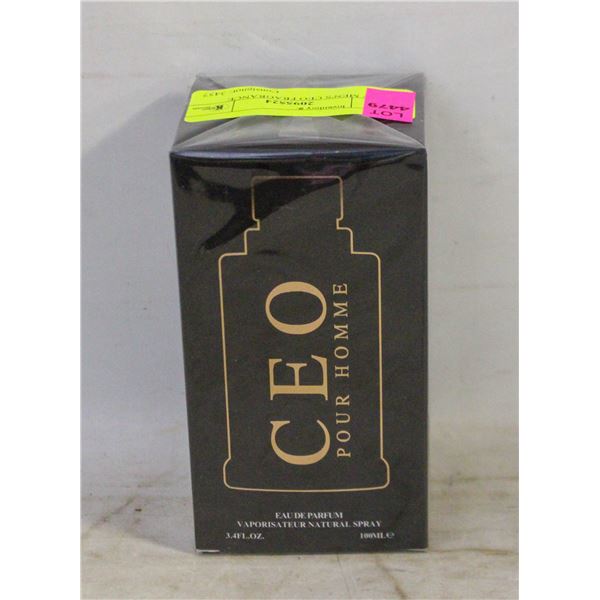 NEW MEN'S CEO FRAGRANCE