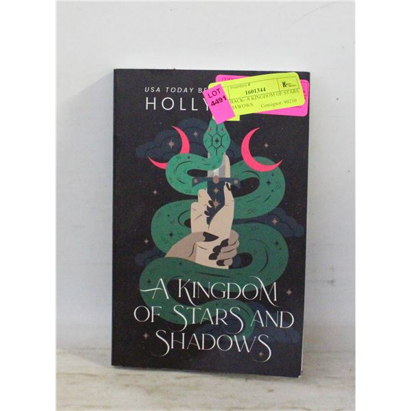 PAPERBACK- A KINGDOM OF STARS AND SHAWOWS