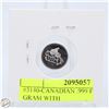 Image 1 : #3140-CANADIAN .999 FINE SILVER 1 GRAM WITH