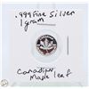Image 2 : #3141-CANADIAN .999 FINE SILVER 1 GRAM WITH