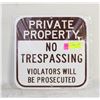 Image 1 : 2 NEW NO TRESPASSING SIGNS