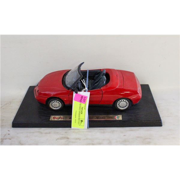 1995 ALFA ROMEO SPIDER DIECAST CAR