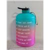 Image 1 : 1 GALLON WATER JUG 3.78L MOTIVATIONAL BOTTLE