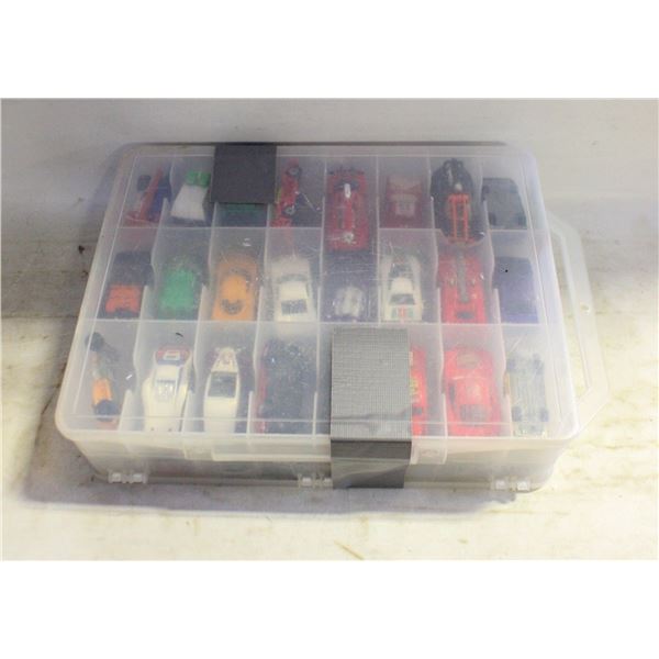COLLECTOR CASE OF HOTWHEELS DIECAST CARS