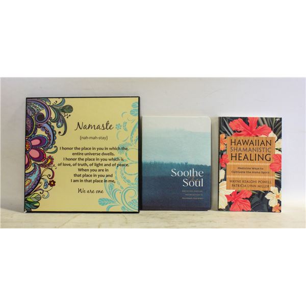 COLLECTION OF SELF CARE STUFF/PACK OF SAGE,