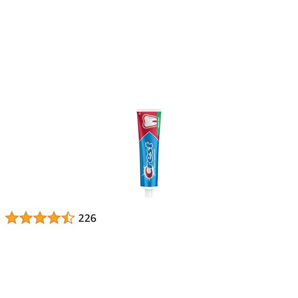 NEW 2 X 125ML CREST PLUS TOOTHPASTE